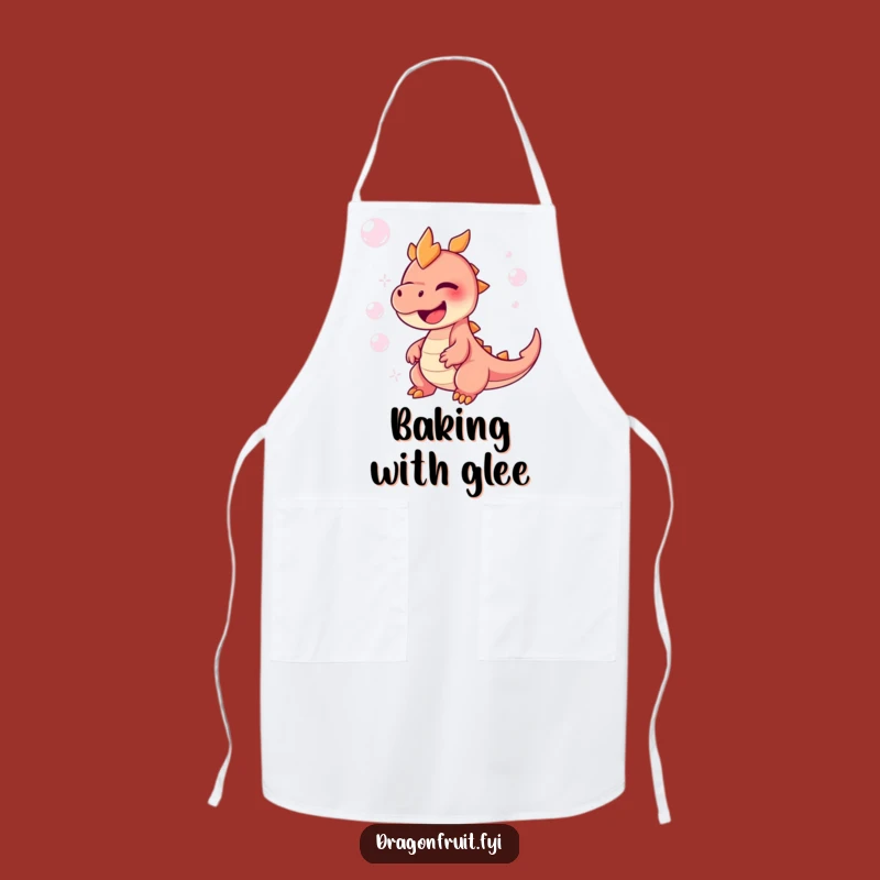 Funny Dragonfruit Giggles Apron: Kitchen Wear for Bubbly Cooks