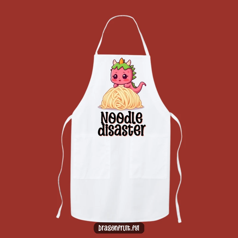 Funny Dragonfruit Noodle Chef Apron: Cook Up Laughs in the Kitchen