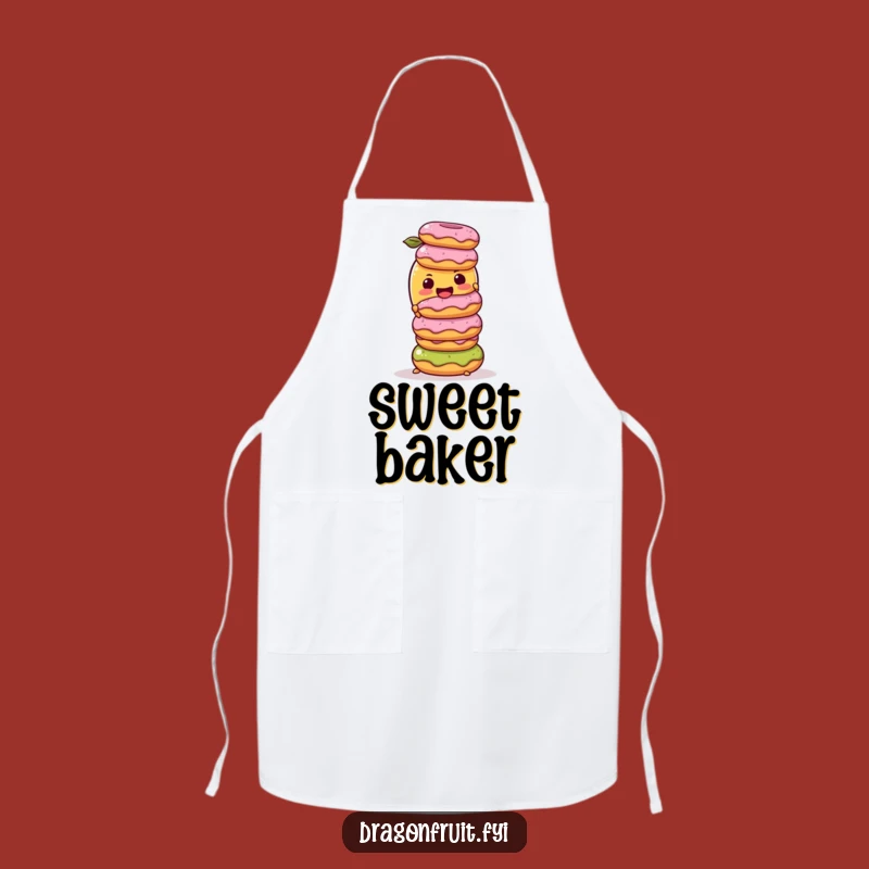 Funny Mango Donuts Apron: Cook Up Laughs with This Sweet Design