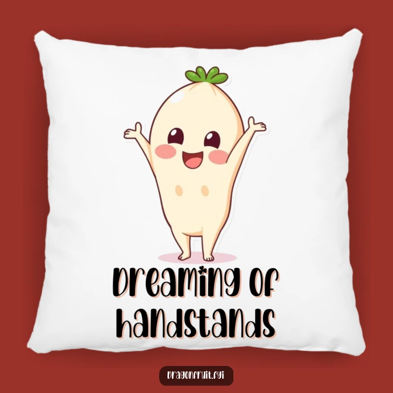 Funny Pitaya Handstand Pillow: Add Comfort and Laughter with this Comedic Fruit Accent