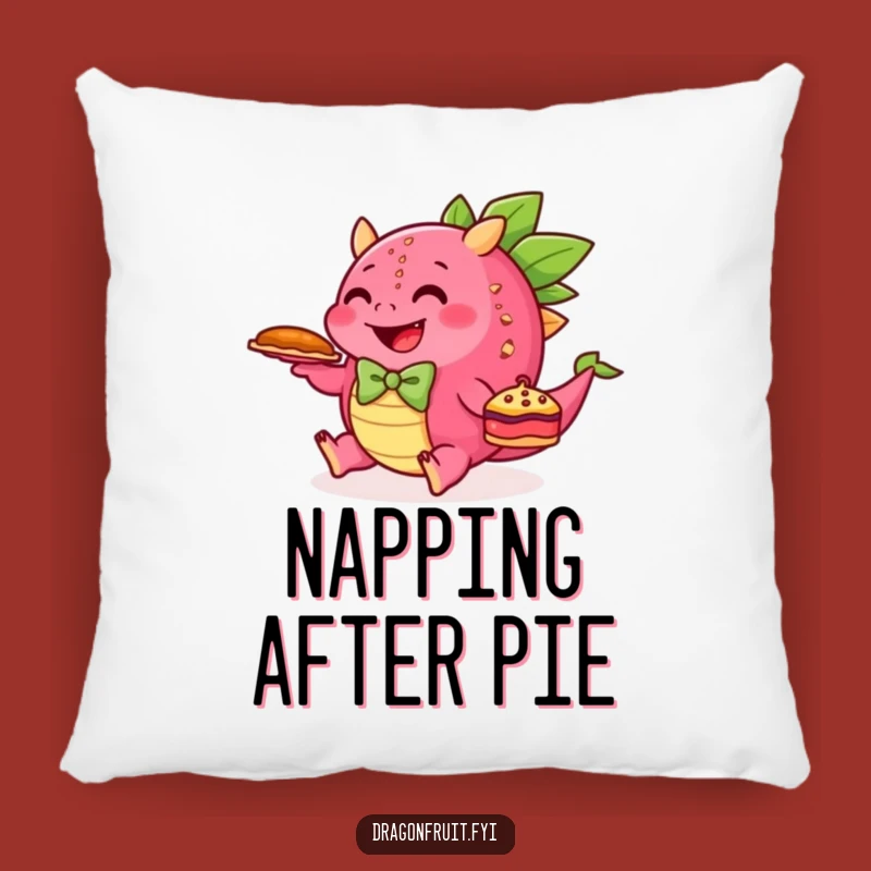 Funny Tripping Dragonfruit Pillow: Comfy & Hilarious Decor Gift