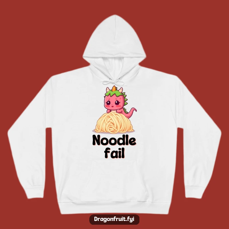 Cozy Funny Dragonfruit Noodle Trip Hoodie: Warmth Meets Hilarious Design