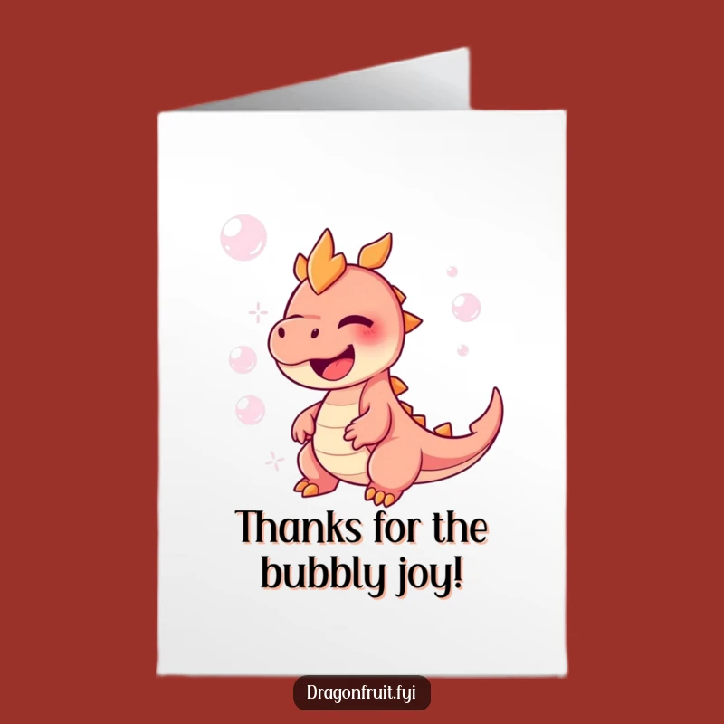 Giggle Bubbles: Free Printable Card from a Joyful Dragonfruit!