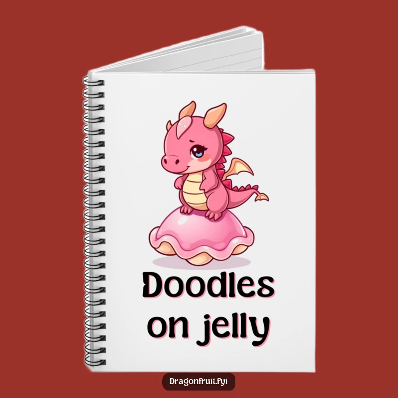 Funny Dragonfruit Wobble Notebook: Hilarious Fruit Journal for Funny Ideas