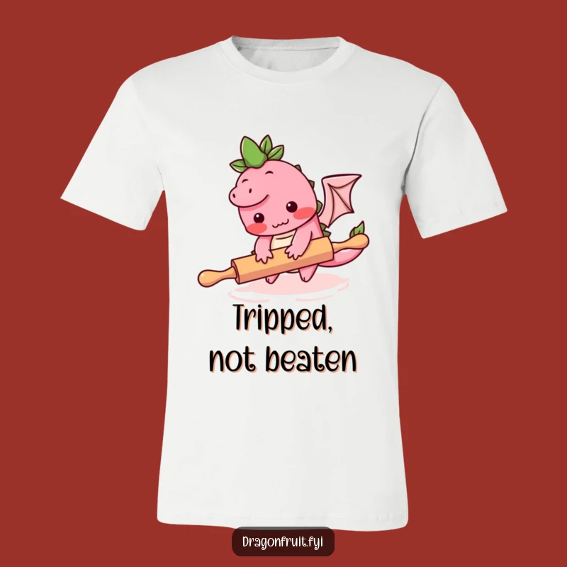 Funny Blushing Dragonfruit Trips T-Shirt: Hilarious Kitchen Humor Apparel Gift