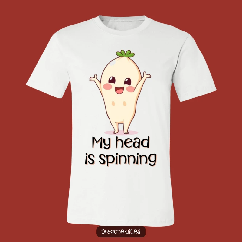 Funny Pitaya Handstand T-Shirt: Comedic Fruit Character Tee for a Joyful, Humorous Look