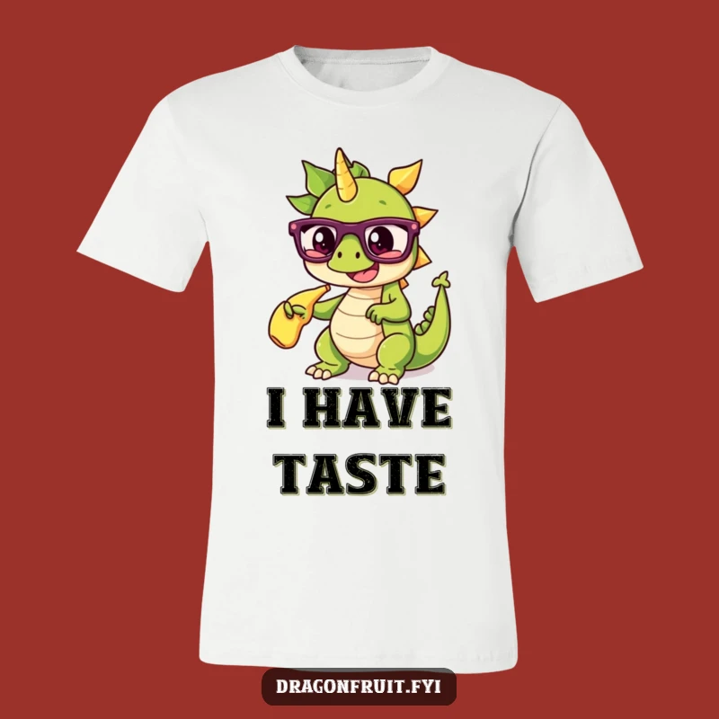 Funny Dragonfruit Glasses Shirt: Hilarious Fruit Pointing at Banana Split Tee