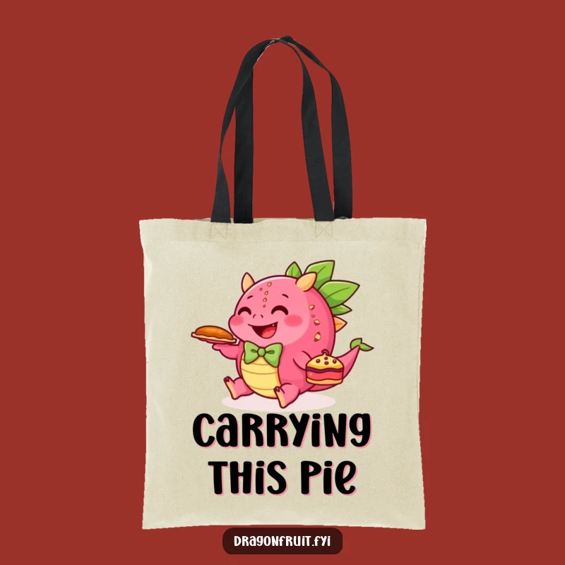 Funny Tripping Dragonfruit Tote Bag: Hilarious & Practical Clumsy Gift